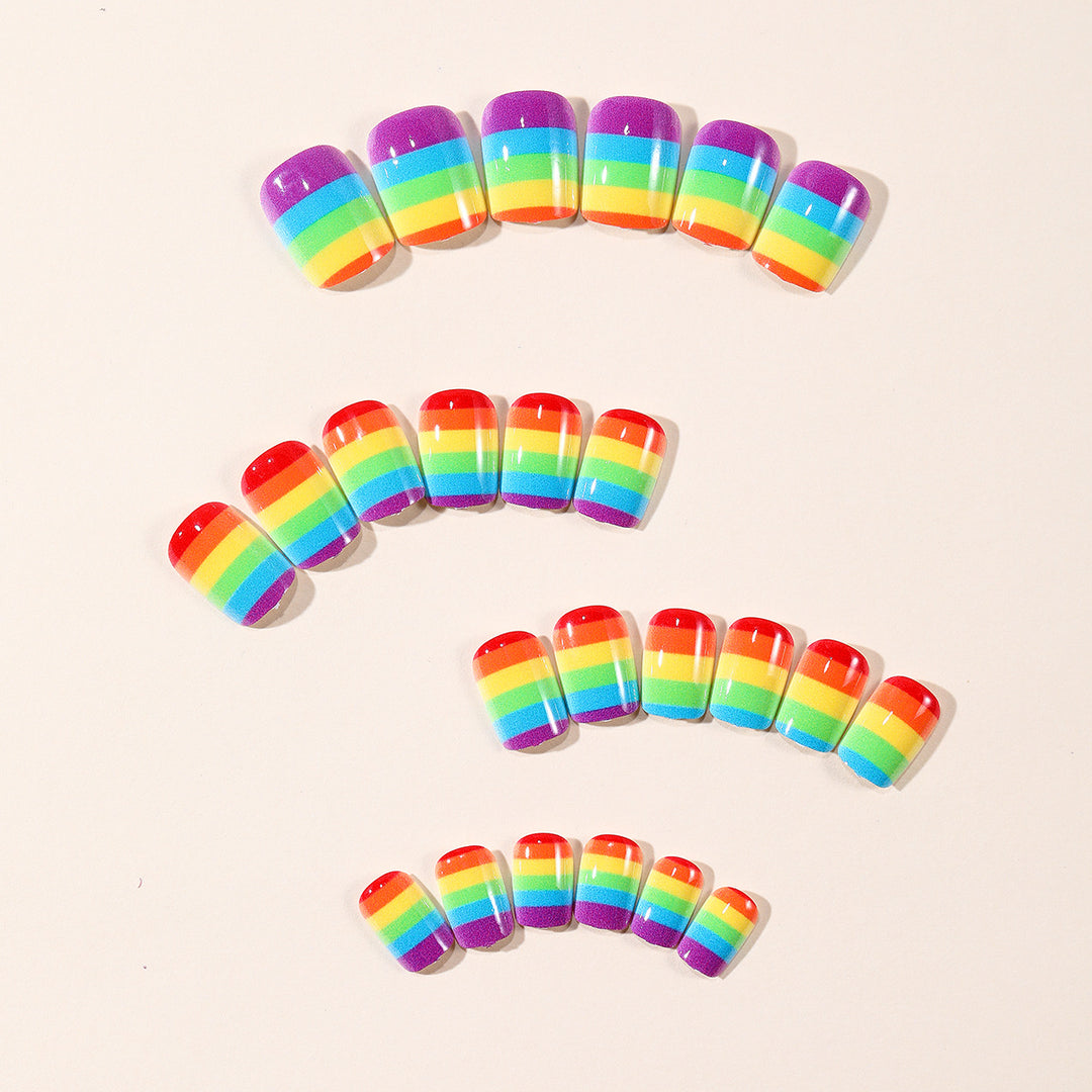 Rainbow Gradient Nail Art Kit Kalsten