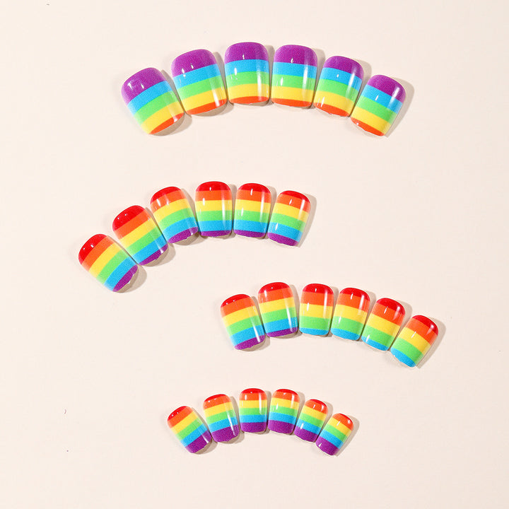 Rainbow Gradient Nail Art Kit Kalsten