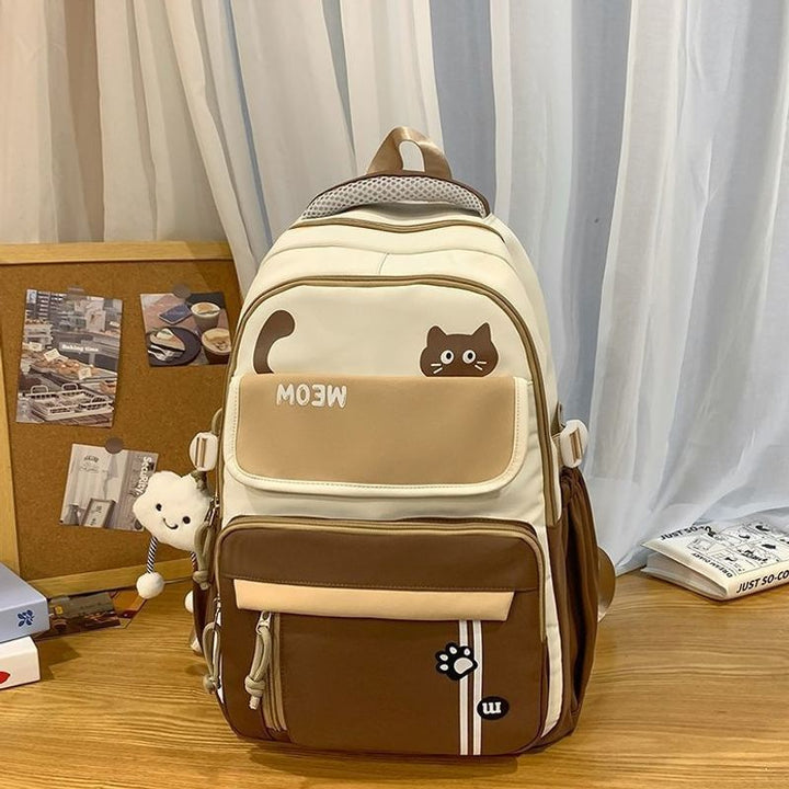 Fun Cat-Themed School Backpack Kalsten