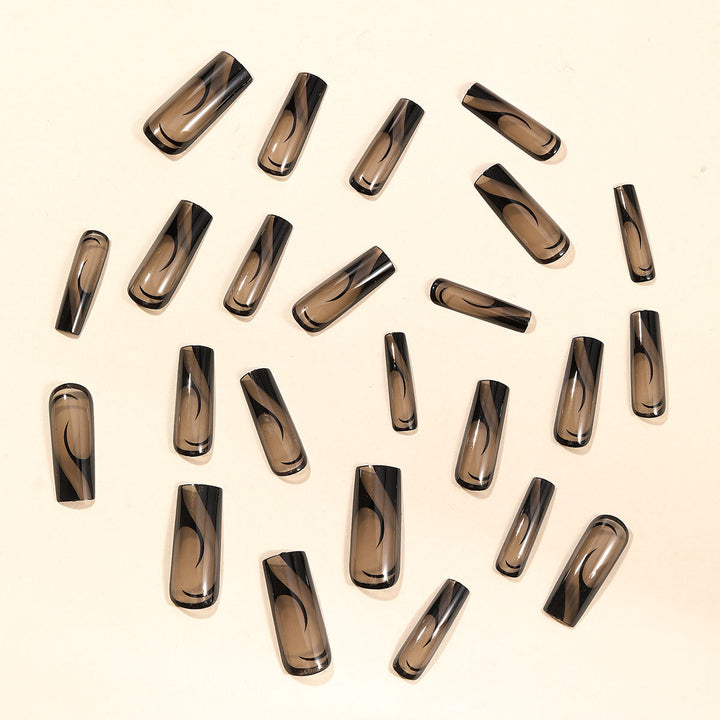 Stylish Abstract 3D Nail Art Extensions Kalsten