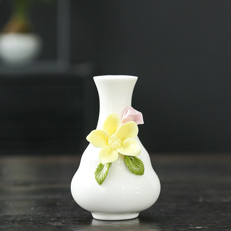 Artistic Floral Porcelain Vase Kalsten
