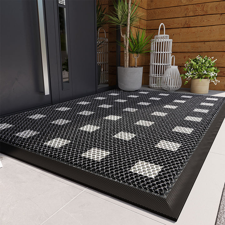 Decorative Mesh Welcome Mat Kalsten