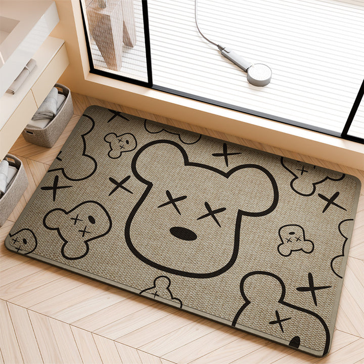 Cute Cartoon Bath Mat Kalsten