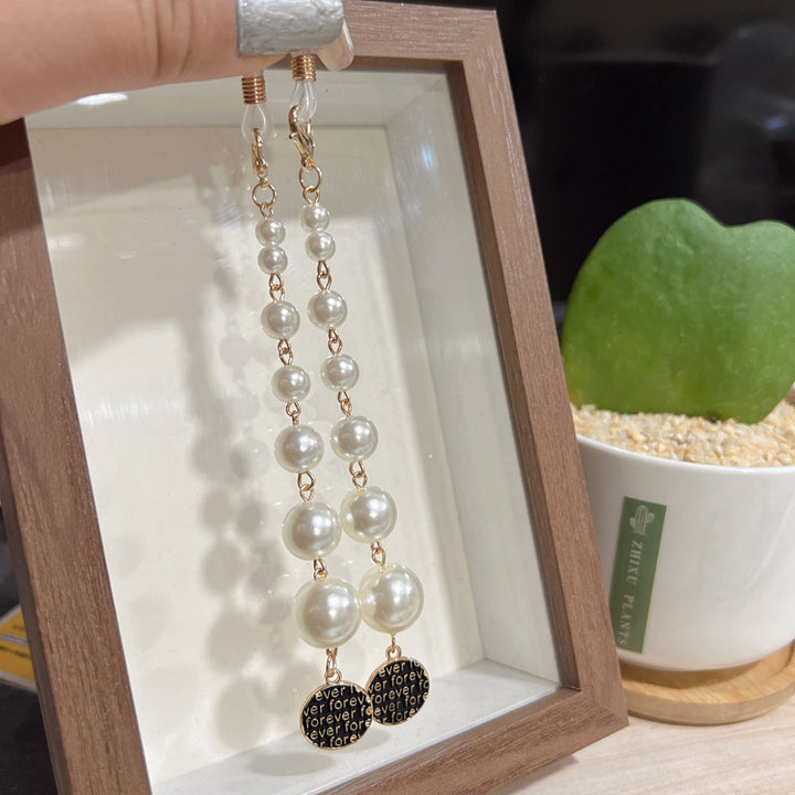 Glamorous Long Pearl Drop Earrings Kalsten
