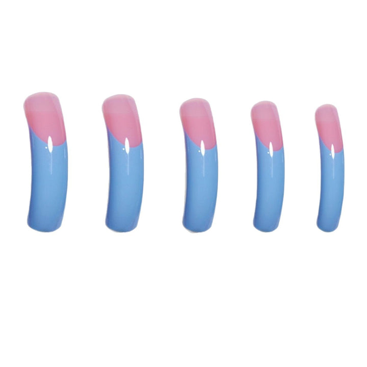 Glossy Long Stiletto Press-On Nails Kalsten