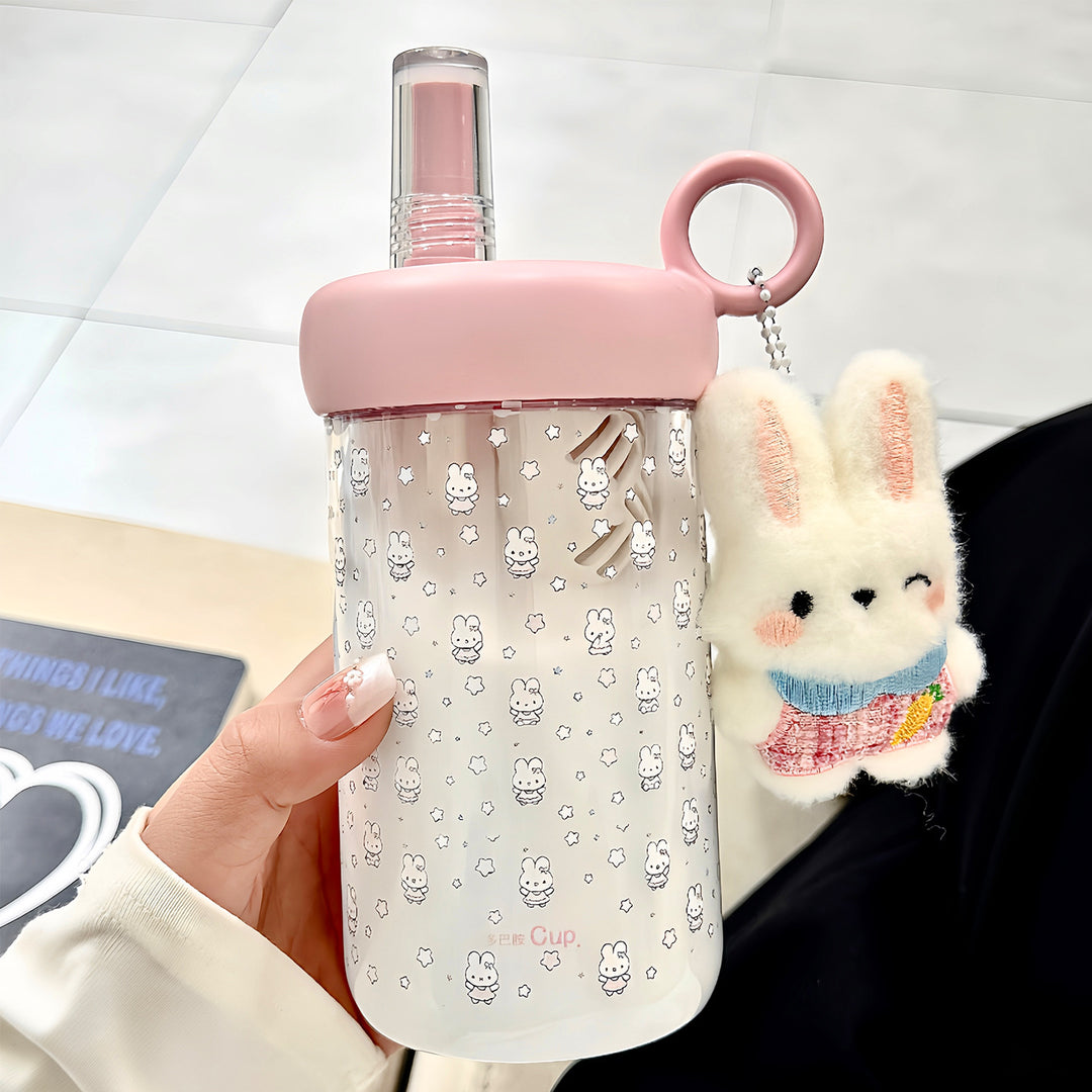 Ladies practical drinking bottle with cute animal motif Kalsten