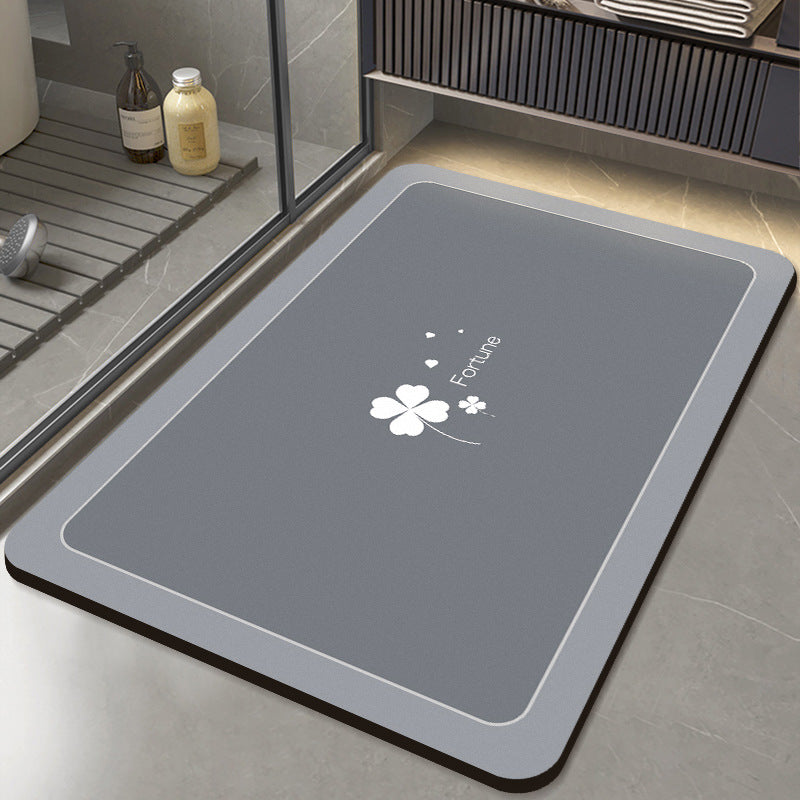 Contemporary Decorative Bath Mat Kalsten