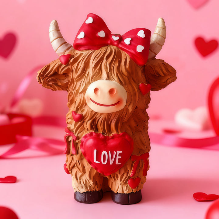 Decorative Horned Cattle Figure Kalsten