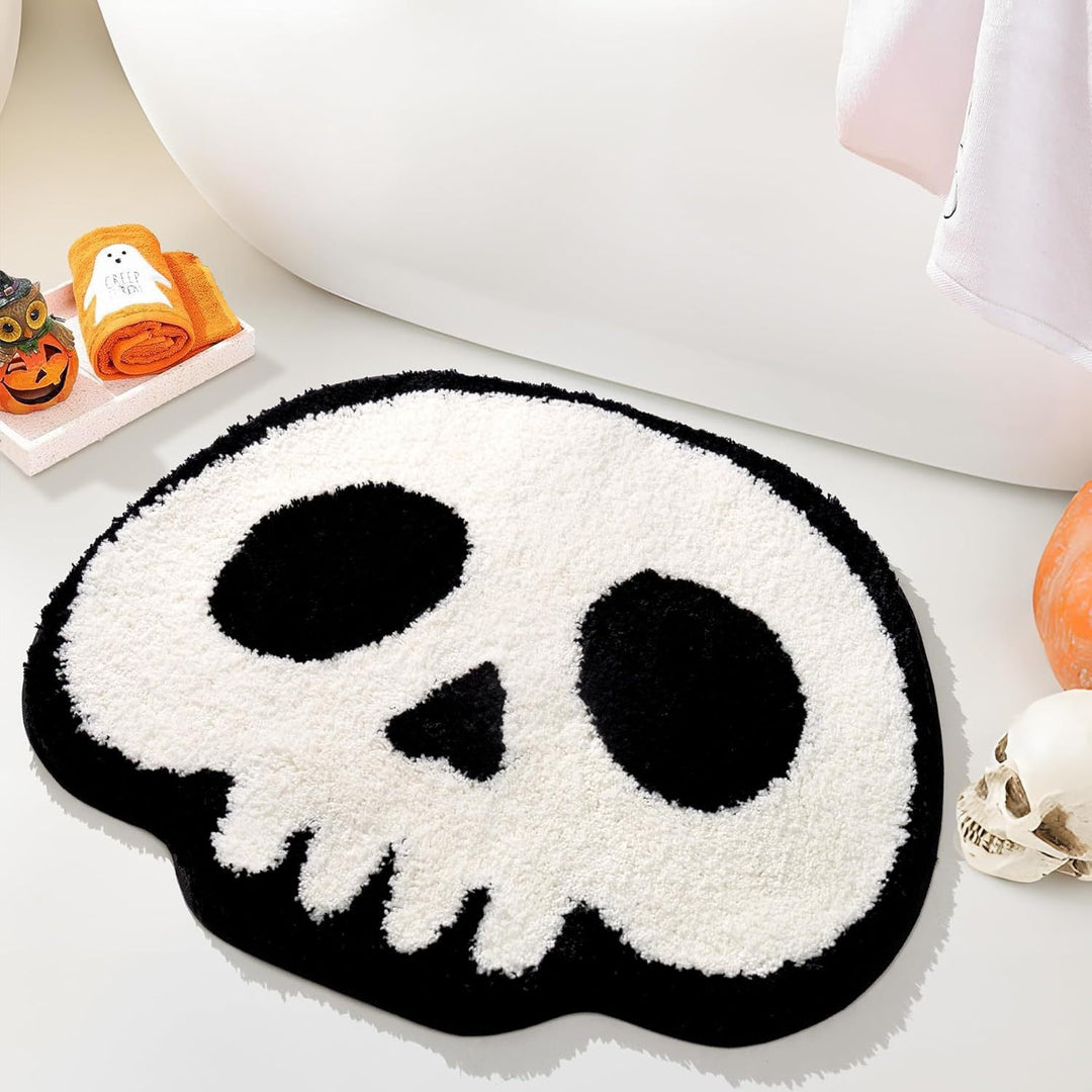 Halloween-Themed Ghost Bath Mat Kalsten