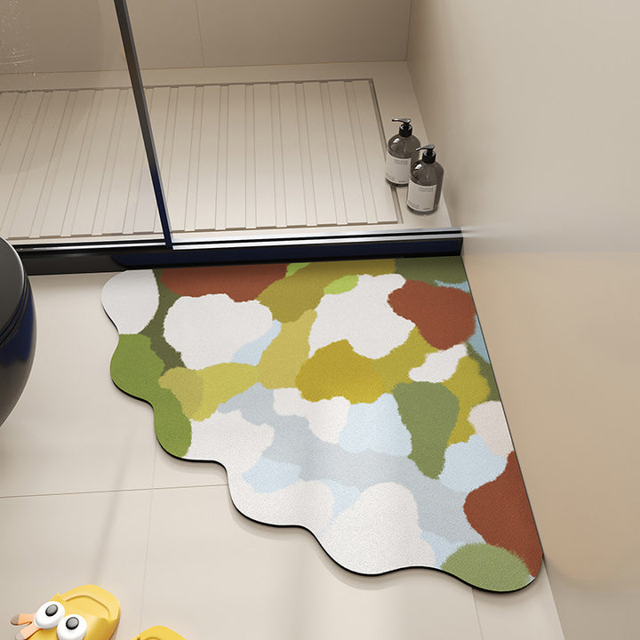 Cute Cartoon Animal-Themed Bath Mat