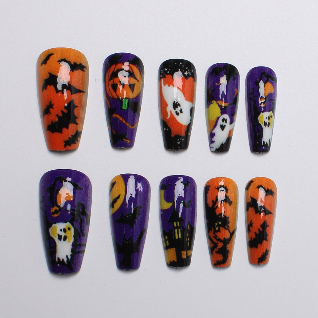 Creative Halloween Artificial Nails Kalsten 1788229226