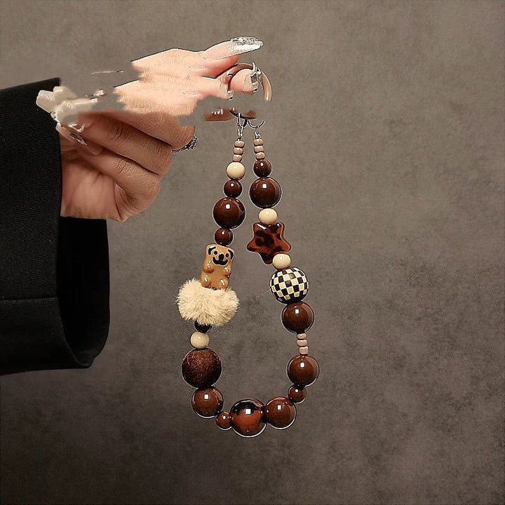 Decorative Beaded Charm Keychain Kalsten 1790134915