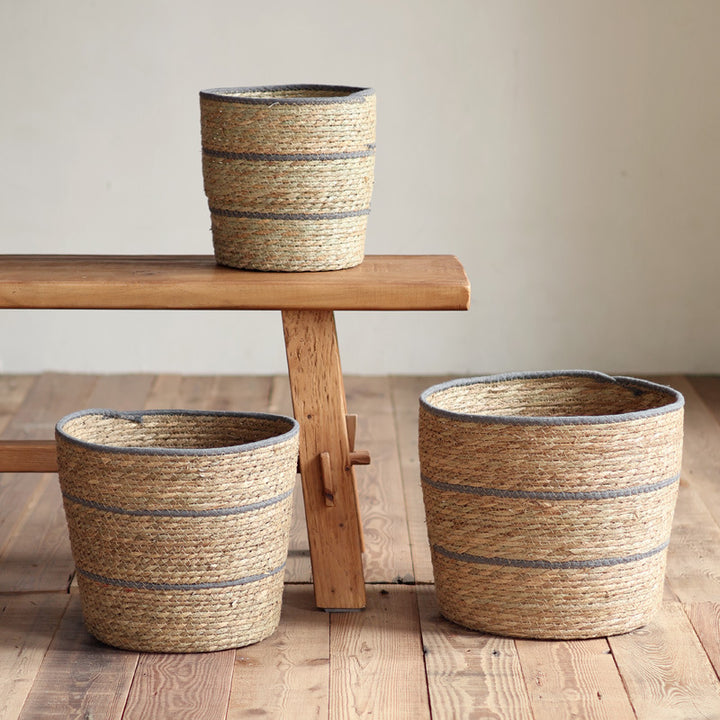 Handwoven decorative basket Kalsten