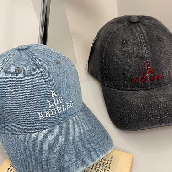 Women's Vintage Denim Baseball Cap Kalsten
