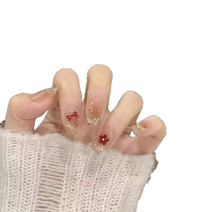 Artificial nails with glamorous design Kalsten
