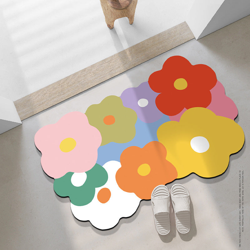 Colorful Floral Area Rug Kalsten