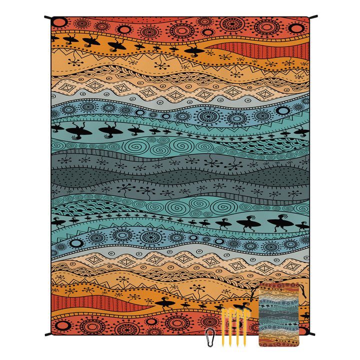 Women's lightweight and durable picnic blanket Kalsten