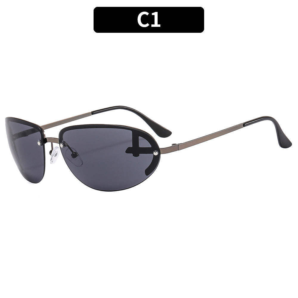 Sleek Butterfly Frame Sunglasses