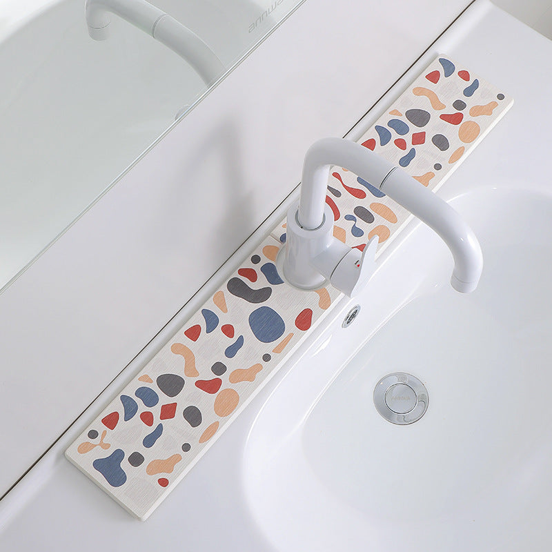 Decorative Bathroom Faucet Mat