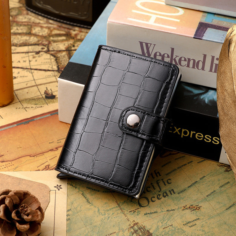 RFID-Blocking Leather Cardholder Kalsten