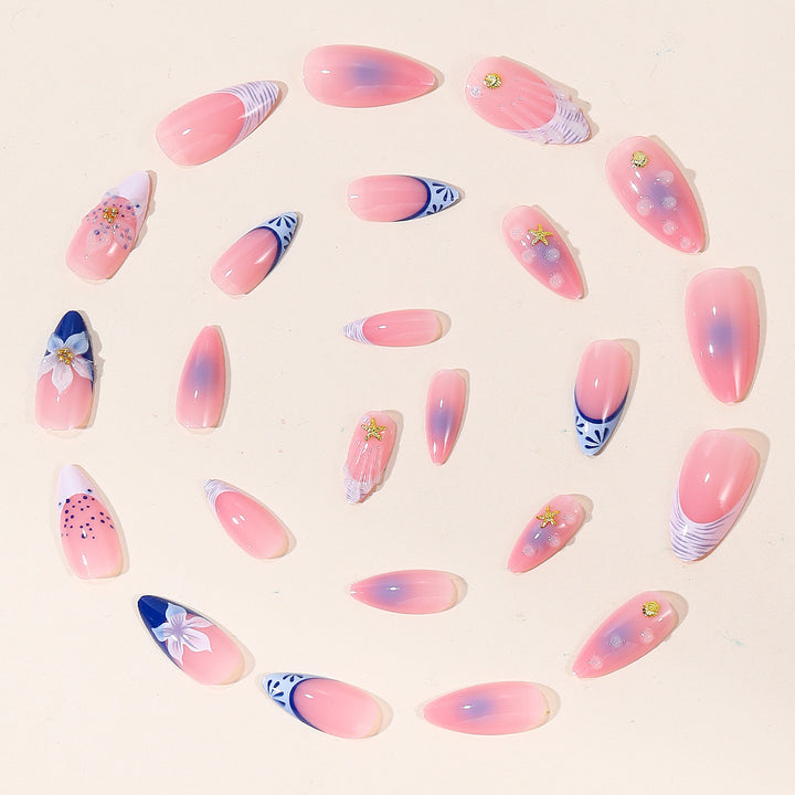 Artistic Gel Nail Design Kalsten