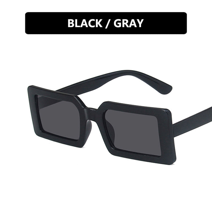 Women's square sunglasses with modern, wide frame and protective UV filter Kalsten