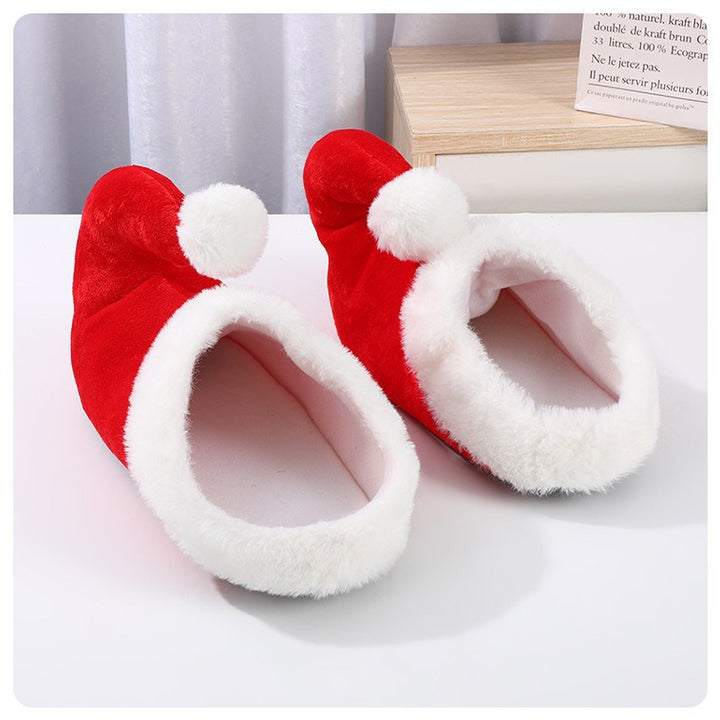 Plush Santa Claus Slippers