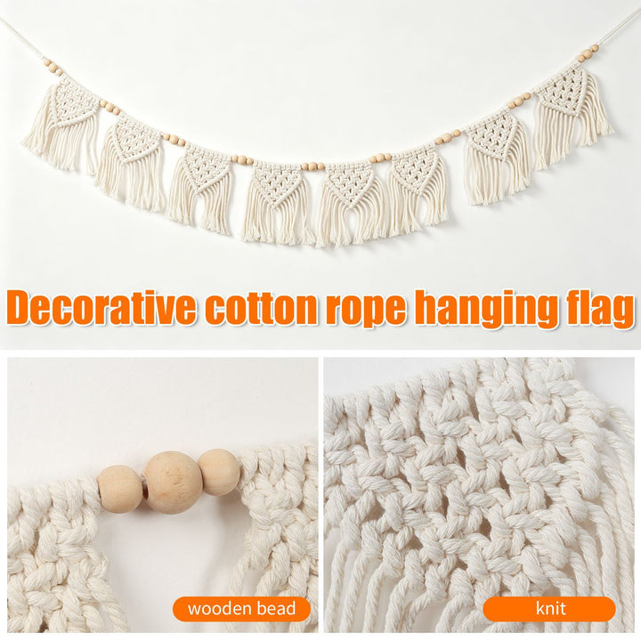 Decorative Macrame Garland Kalsten