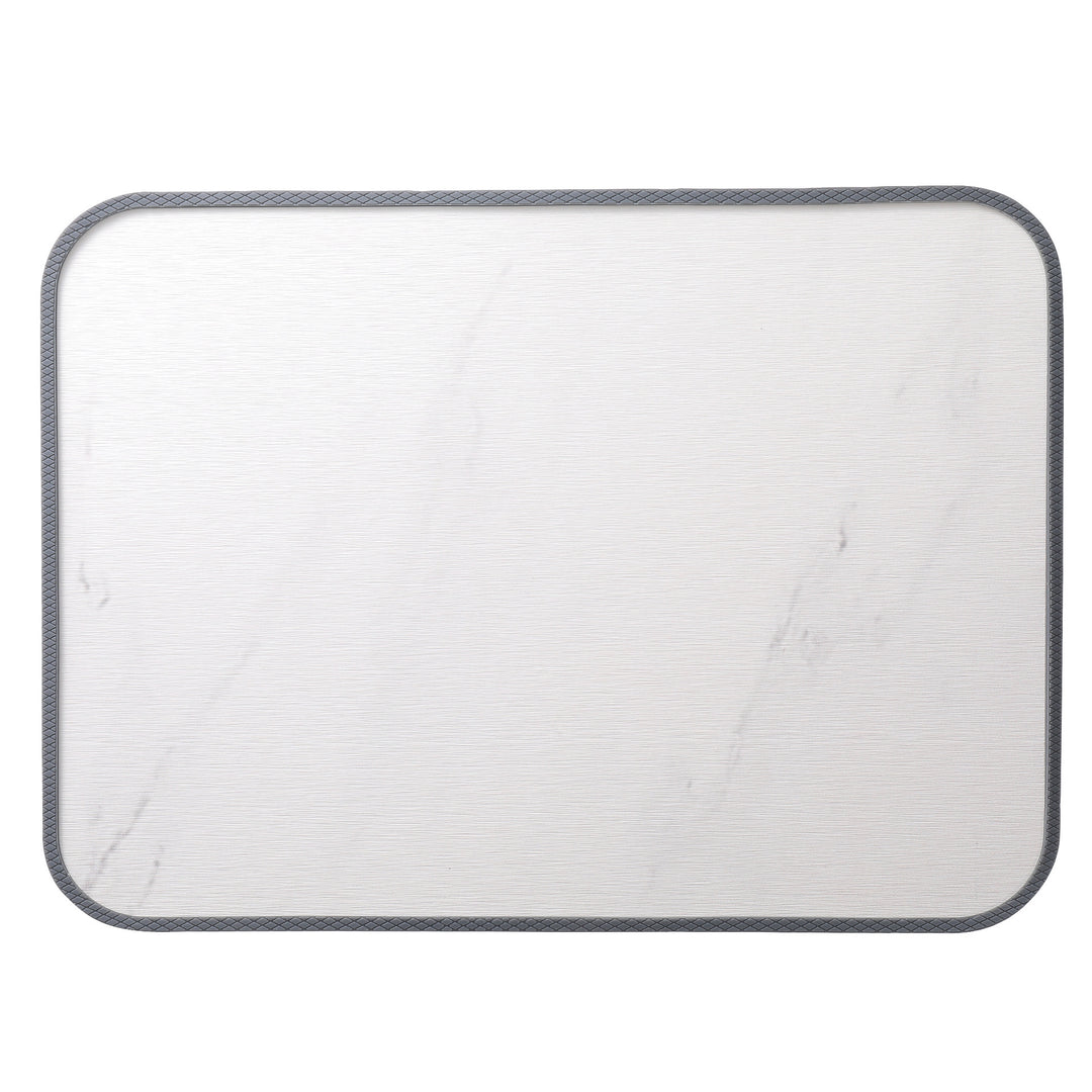 Marble Effect Kitchen Work Surface Protector Mat