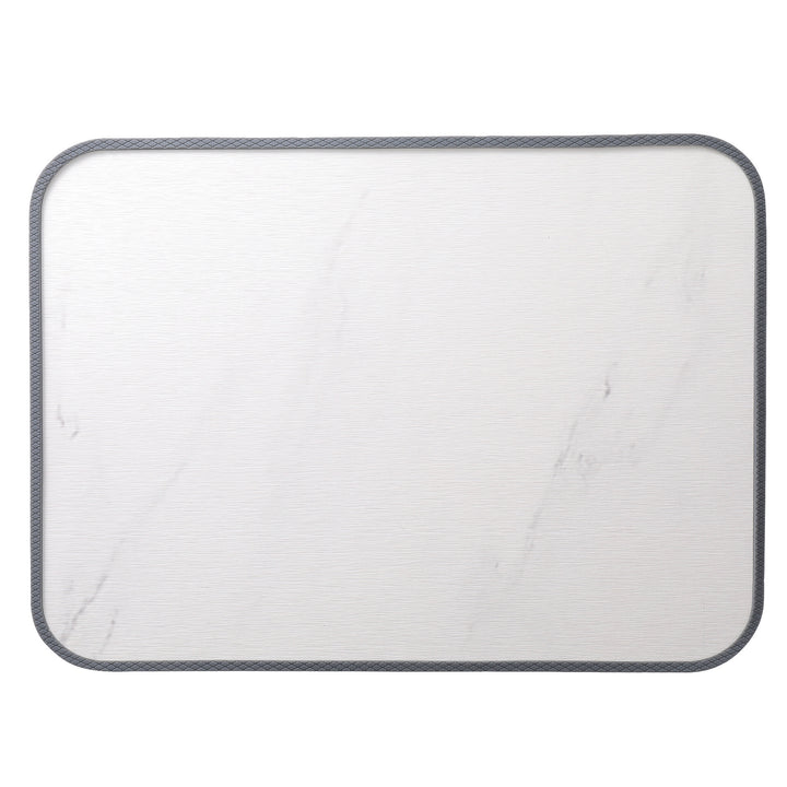 Marble Effect Kitchen Work Surface Protector Mat