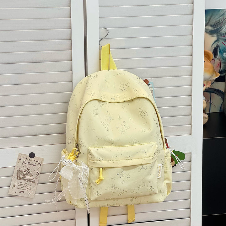 Playful Floral Print Backpack Kalsten