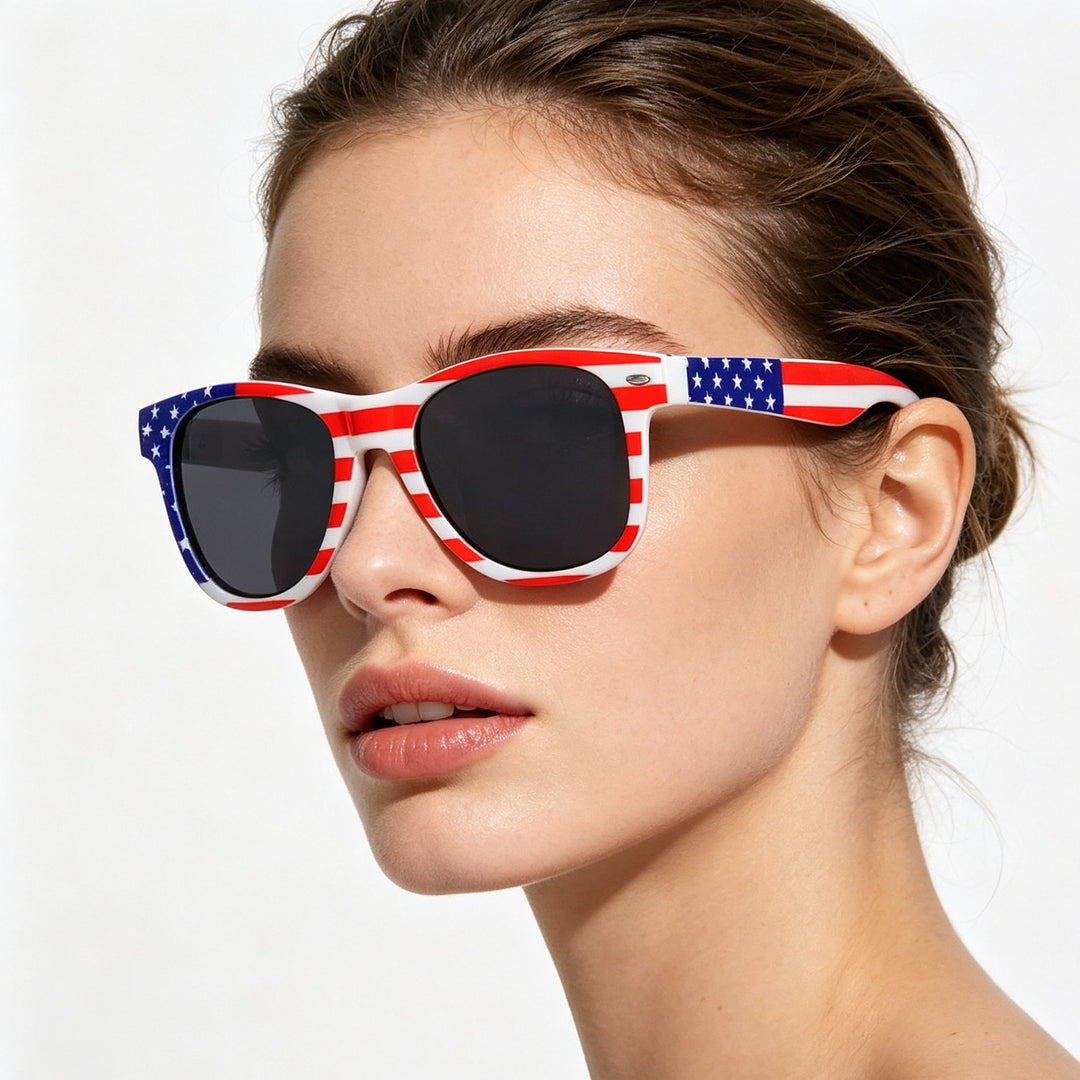 Patriotic Aviator Sunglasses Kalsten