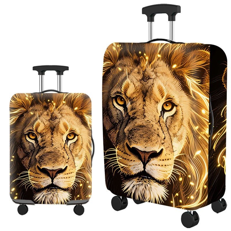 Artistic Cat-Themed Hard Shell Suitcase Kalsten