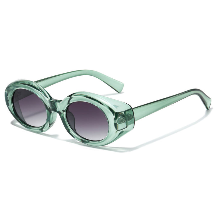 Oversized Geometric Sunglasses with Thick Frames Kalsten