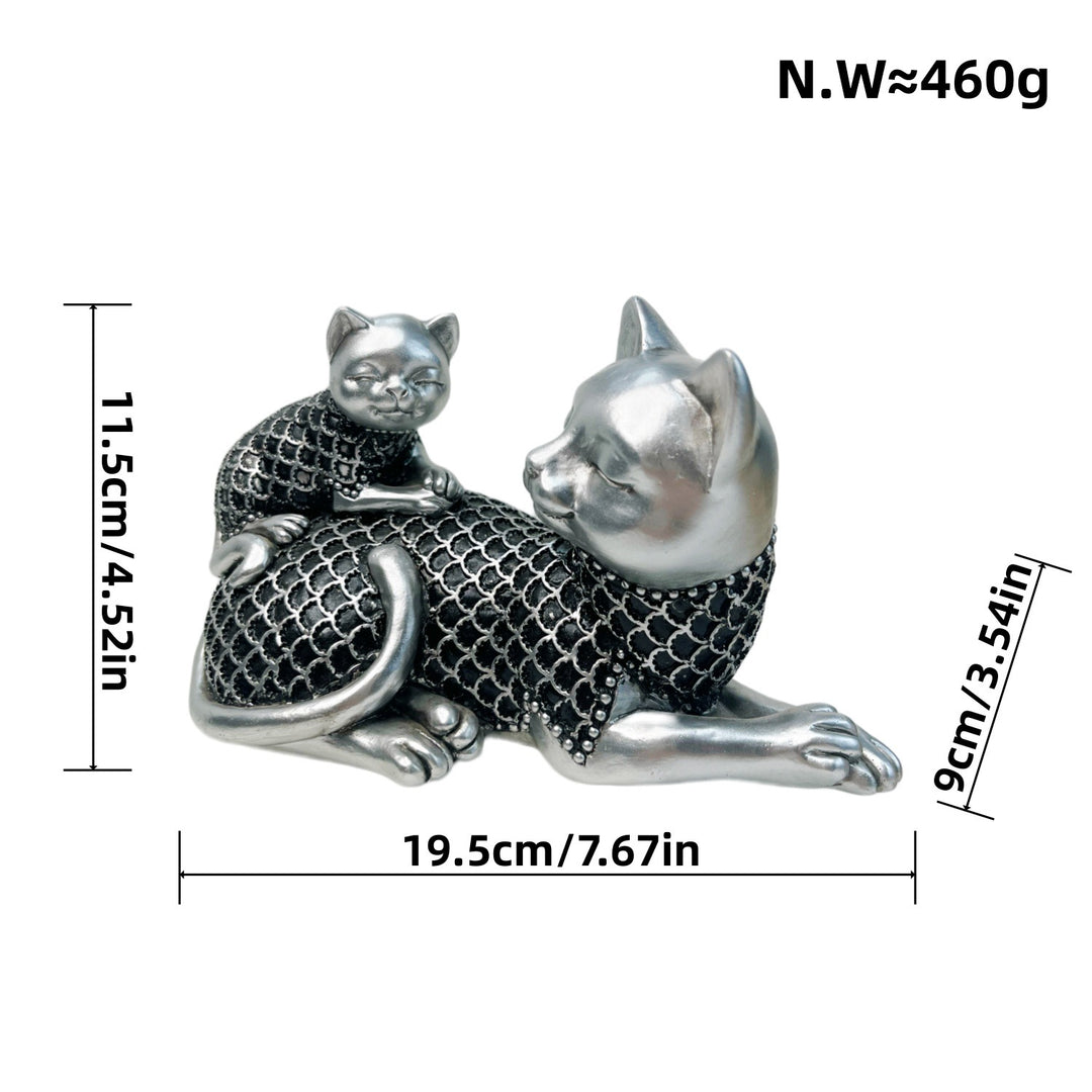 Decorative Cat Figurine Kalsten