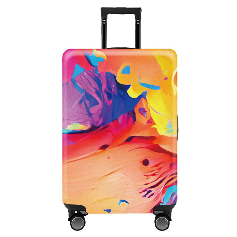 Artistic Travel Hard Shell Suitcase Kalsten