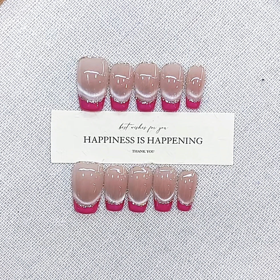 Glamorous Ombre Effect Press-On Nail Set Kalsten