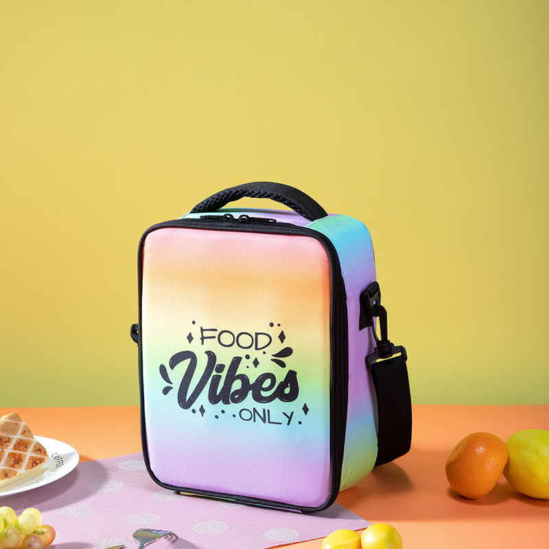 Insulated Floral Lunch Bag
