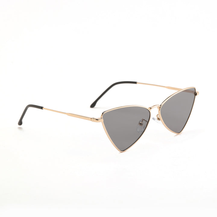 Women trendy Cat-Eye sunglasses with golden accents Kalsten