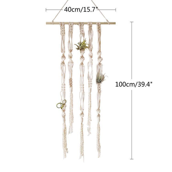 Macrame Plant Wall Hanging Organizer Kalsten