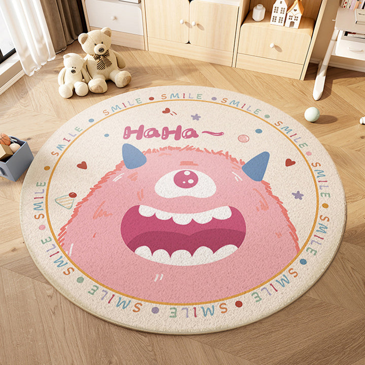 Playful Monster Theme Carpet