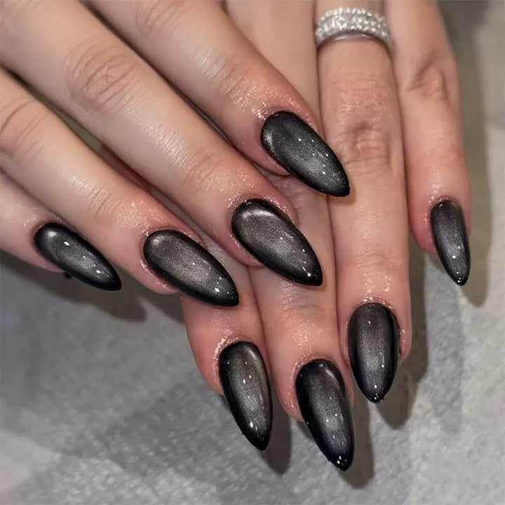 Elegant Floral Bow Press-On Nail Tips Kalsten