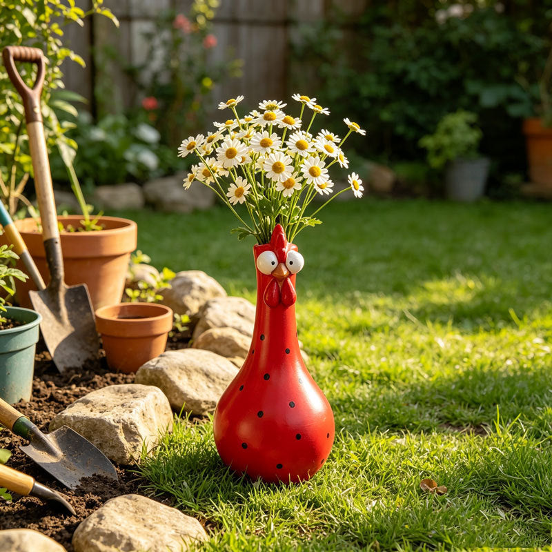 Decorative Hen Figure Kalsten