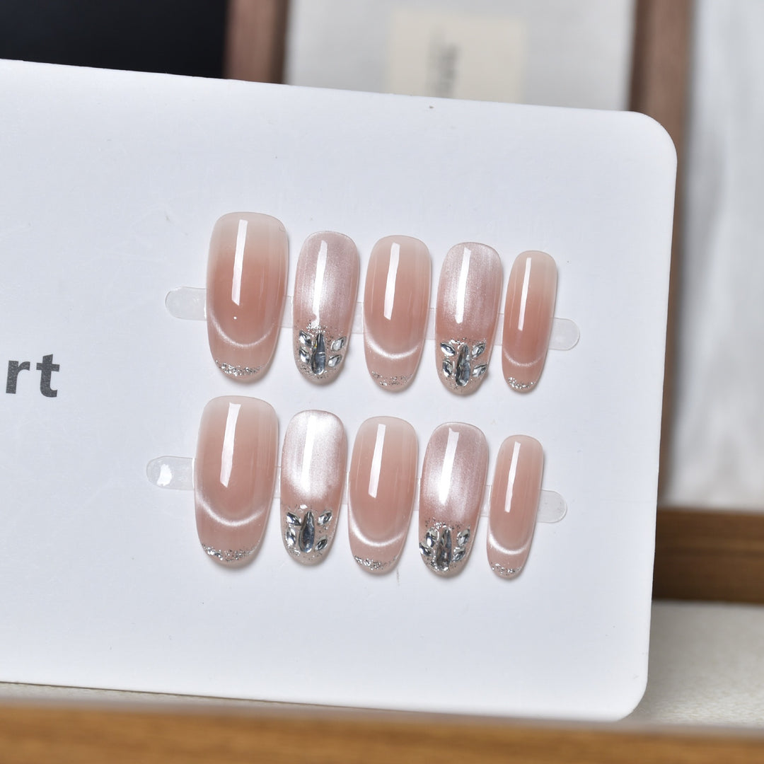 Decorative Animal Print Press-On Nail Set Kalsten