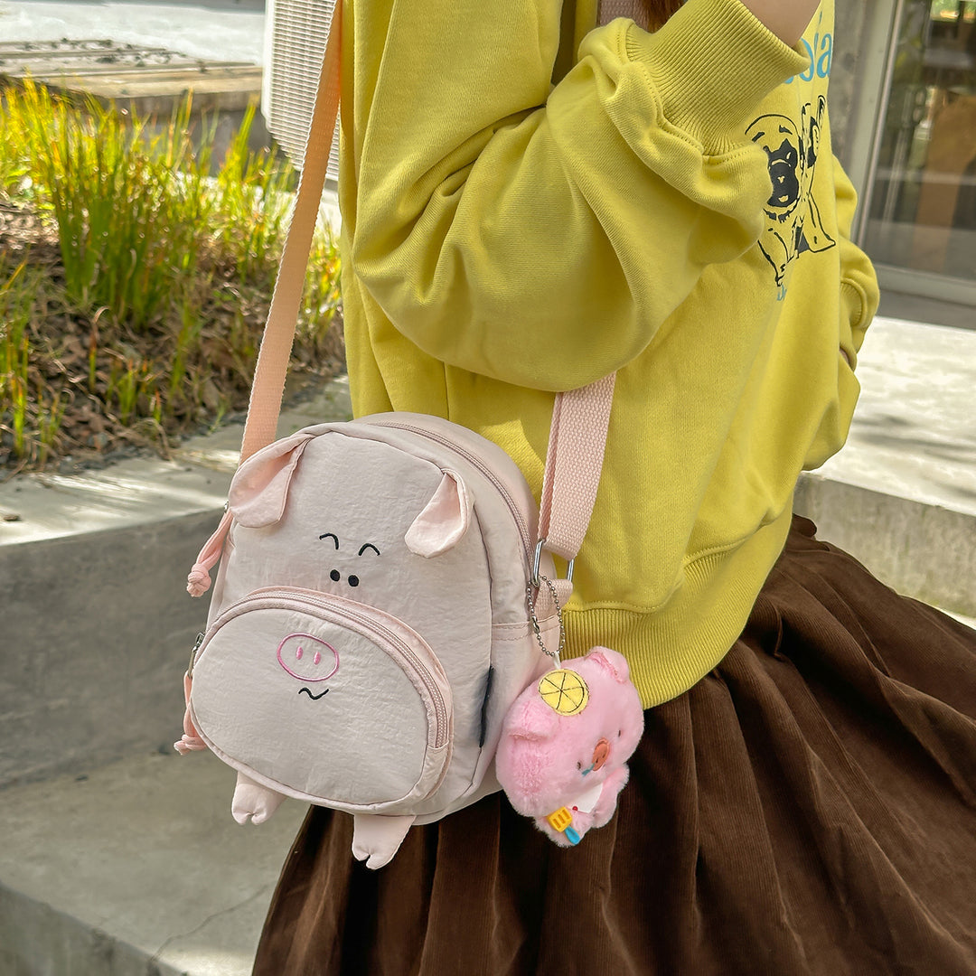 Cute Cartoon Pig-Themed Crossbody Bag Kalsten