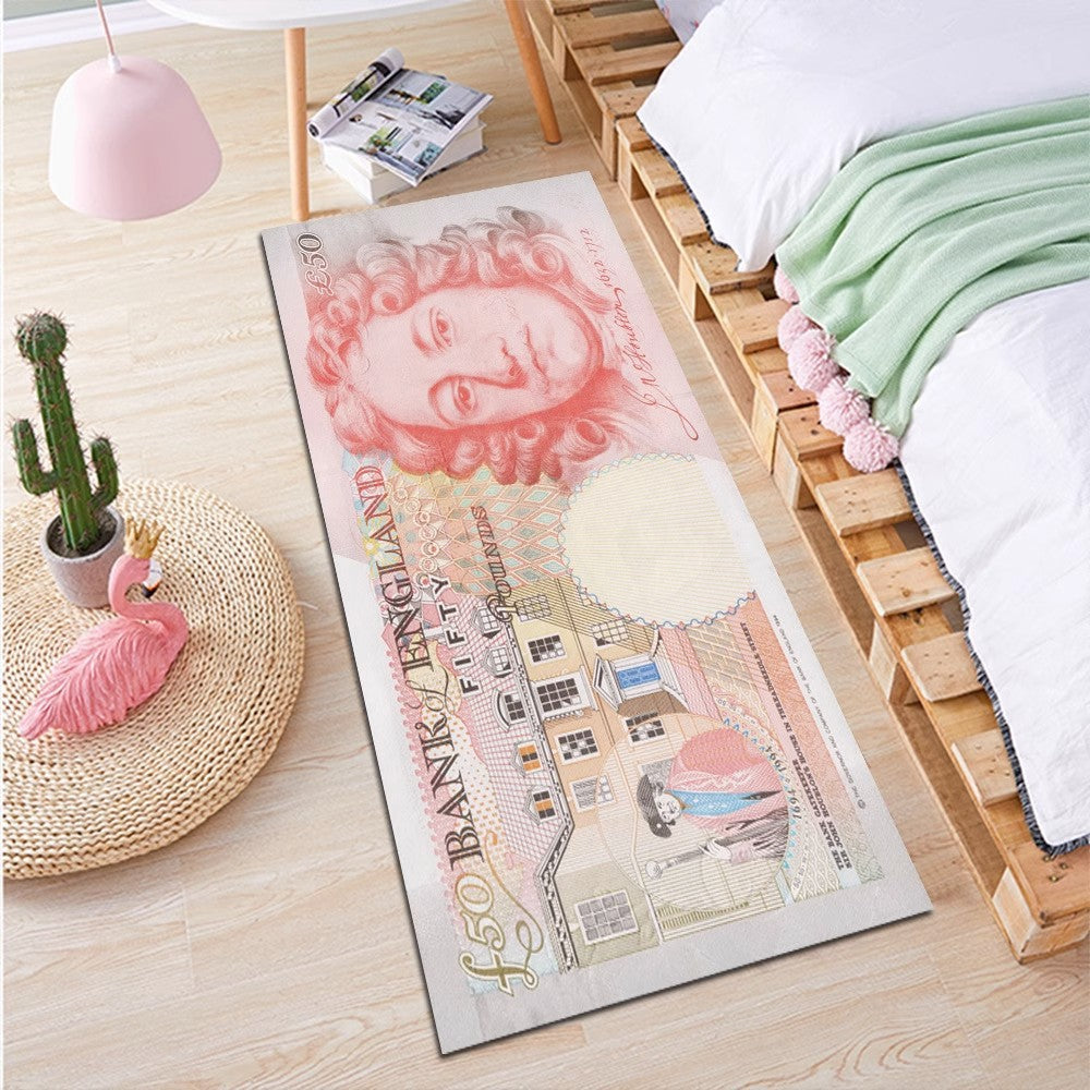 Luxury Dollar Bill Area Rug