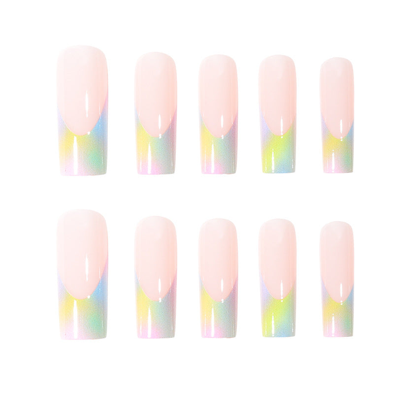Artistic Gradient Press-On Nails Kalsten