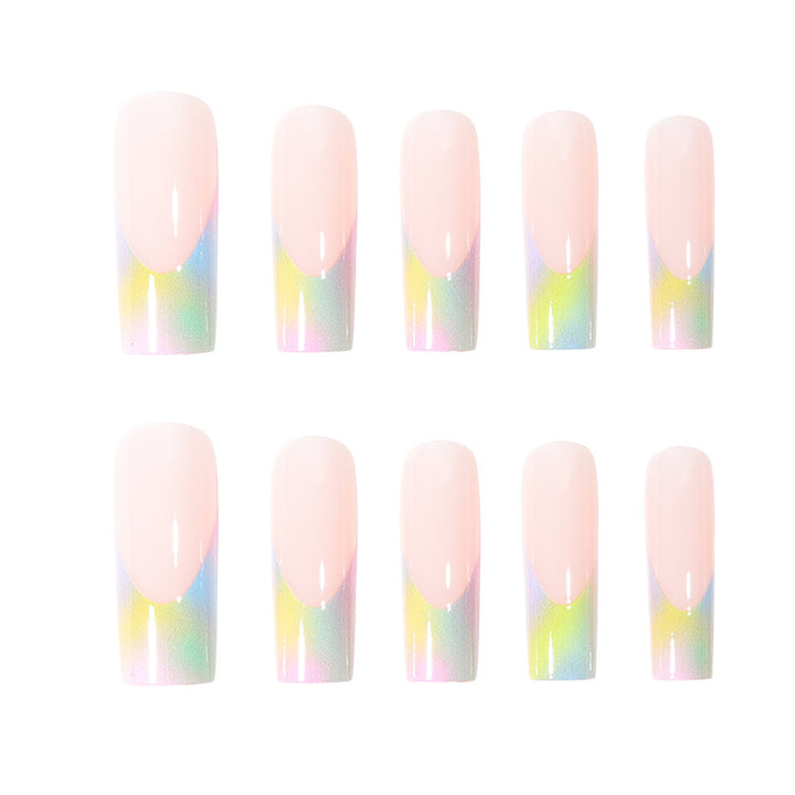 Artistic Gradient Press-On Nails Kalsten