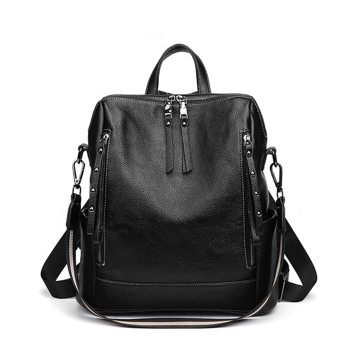 Stylish Leather Backpack