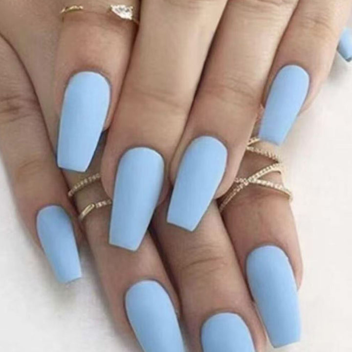 Matte Finish Press-On Nail Set Kalsten